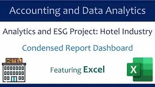 ESG Condensed report project: Excel dashboard tutorial