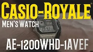 The Casio Royale of watches! Youll feel like James Bond wearing this!!