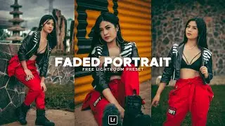 Faded Portrait Preset | Lightroom Mobile Preset Free DNG | lightroom tutorial | lightroom presets