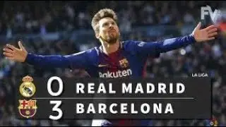Real Madrid vs Barcelona 0-3 - All Goals & Highlights - 23/12/2017 HD