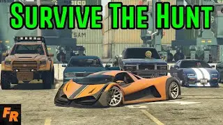 Gta 5 Challenge - Survive The Hunt #56 - The Great Sky Battle