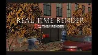 Real Time Rendering In SketchUp with Thea Render #11