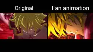 Escanor vs Meliodas - Anime vs Fan animation 🔥☇- Prologo - Raysther animations