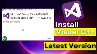 How to Download & Install Visual C++ in Windows 10 and 11 (Latest))