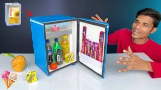 घर पर बनाएं Mini Fridge ❄️ 100% WORKING ✅ How To Make Mini Refrigerator at home