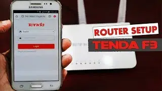 Tenda F3 | Tenda Wifi Router Full Setup | Change Tenda wifi password Using Mobile