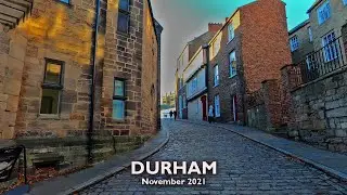 Exploring the Historic Streets of Durham【4K】| Let's Walk!