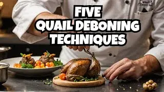 How To Debone Quail Five  Ways| Mastering The Techniques of Fine Cooking