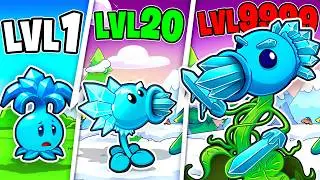 Upgrading NOOB to GOD PLANTS in Fan Made Plants vs Zombies!