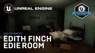 Edith Finch: Edie Room Environment | Unreal Engine 5