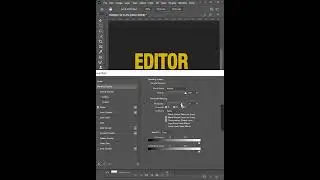 How to Create a Simple Text Effect in Photoshop l Blending Option 