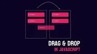 How To Create Drag & Drop Using HTML CSS And JavaScript | Drag And Drop In JavaScript