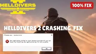 "Helldivers 2 Steam" | "LAUNCH ERROR & CRASHING" Quick Fix