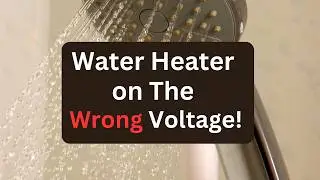 110/220v water heater into the wrong voltage?
