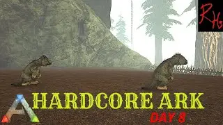 Ark Survival Evolved - HARDCORE ARK (No Deaths) - Baby Megatherium Day - 8