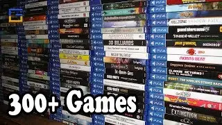 My Huge PS4 Game Collection (Over 300+ Games)