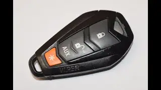 Viper Key Fob Battery Replacement - EASY DIY