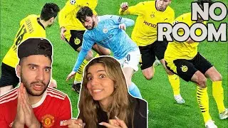 DRIBBLING IN AN ELIVATOR! Jay & Sof  React to BERNARDO SILVA...