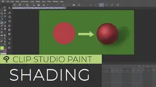 Clip Studio - как рисовать тени и свет  быстро и легко! shading по полной