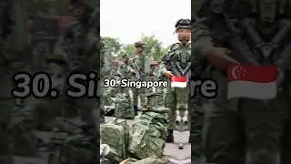 Top 50 strongest countries in 2024 #shorts #army #military #ranking #viral