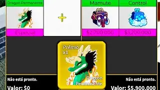 TROCANDO DRAGON PERMANENTE NO BLOX FRUITS