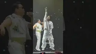 Suga performing "That That" with Psy