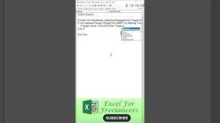 How To Add A Single Click Checkbox In Excel - 1 Minute #SHORTS