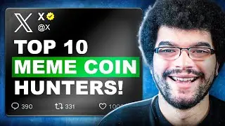 TOP 10 X Accounts To Follow For MEME COIN Alpha!