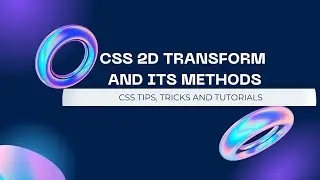 Learn CSS Transforms In 20 Minutes #css #webdevelopment #transforms #tutorial