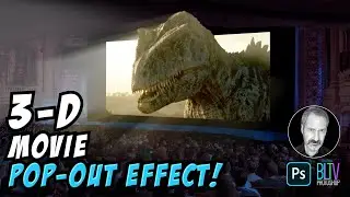 Photoshop: Create the POP-OUT Effect of a 3-D Movie!