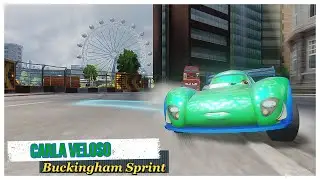 Cars 2 The Video Game | Carla Veloso - Battle Race | Buckingham Sprint 7 Laps