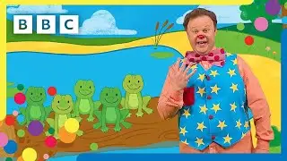 Mr Tumble Songs | Five Little Speckled Frogs 🐸🐸🐸🐸🐸 | Mr Tumble and Friends