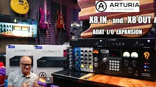 Arturia AudioFuse X8 IN and X8 Out - ADAT I/O Expansion