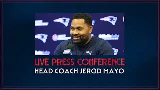 LIVE: Jerod Mayo Press Conference 6/12