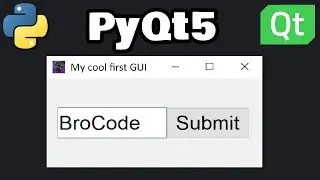 Python PyQt5 LINE EDITS are easy! 💬