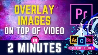 Add Image Over Video Premiere Pro | Overlay Transparent Images On Video