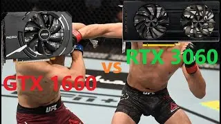 GTX 1660 vs RTX 3060 comparison/test in 10 games with Ryzen 5 2600 | Is it worth upgrading?