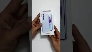 Samsung Galaxy A55 5G Retail Unit Unboxing- Awesome Iceblue