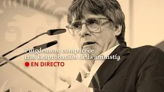 DIRECTO | Carles Puigdemont comparece ante los medios tras la aprobación de la ley de amnistía