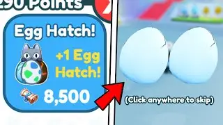 🥚 OMG..? Get FREE EGG HATCH in Pet Simulator X!