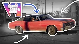 Создаю машину из трейлера GTA 6