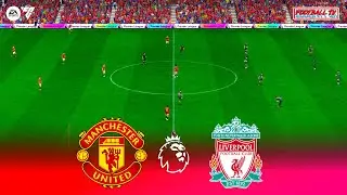 Manchester United vs Liverpool | Premier League 24/25 | Full Match Today | FC 24 Gameplay PC