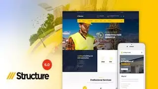 Structure - Construction Industrial Factory WordPress Theme Free Download