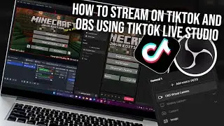 How to stream on Tiktok and OBS using TikTok live studio and OBS using same camera and capture card