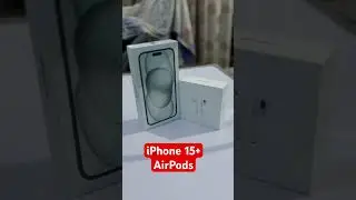 iPhone 15+ #shorts iphone 15 plus #iphonefeatures #ios17 #youtubeshortsvideo #airpods