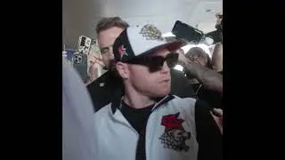 Canelo Alvarez Arrives In Las Vegas For Edgar Berlanga Clash