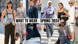 Top 10 Wearable Spring 2024 Fashion Trends