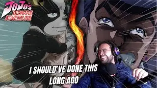 JOJO DETRACTOR watches 1 SECOND from JoJos Bizarre Adventure episodes