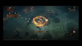 Diablo Immortal - Consulting The Guards (Ashwold Cemetery) Head To Guard's Watch: Skeletons Gameplay