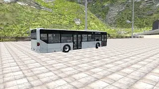 pbsu mercedes citaro O530(om906hla+zf edit) 2 doors mod | Map:Serra do periculo | Yokuş testi